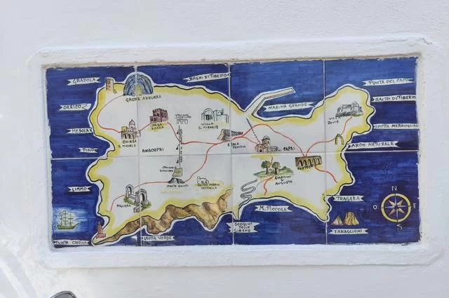 Фото автора Капри карта острова